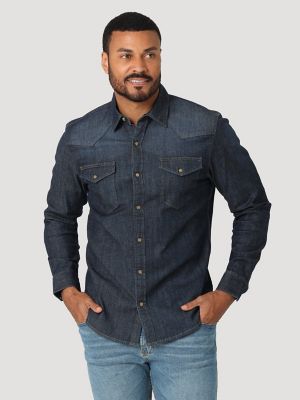 Men's Comfort Flex Denim Shirt