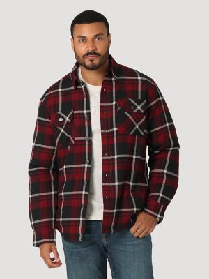 Mens Big And Tall Quilted Flannel Shirt | lupon.gov.ph