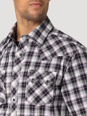 Sawtooth Relaxed Fit Western Shirt - Multi-color