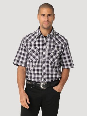 Men's Western Snap Short Sleeve