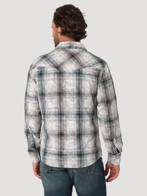 Wrangler Retro® Premium Patchwork Western Snap Shirt