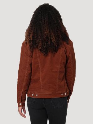 wrangler corduroy jacket women's