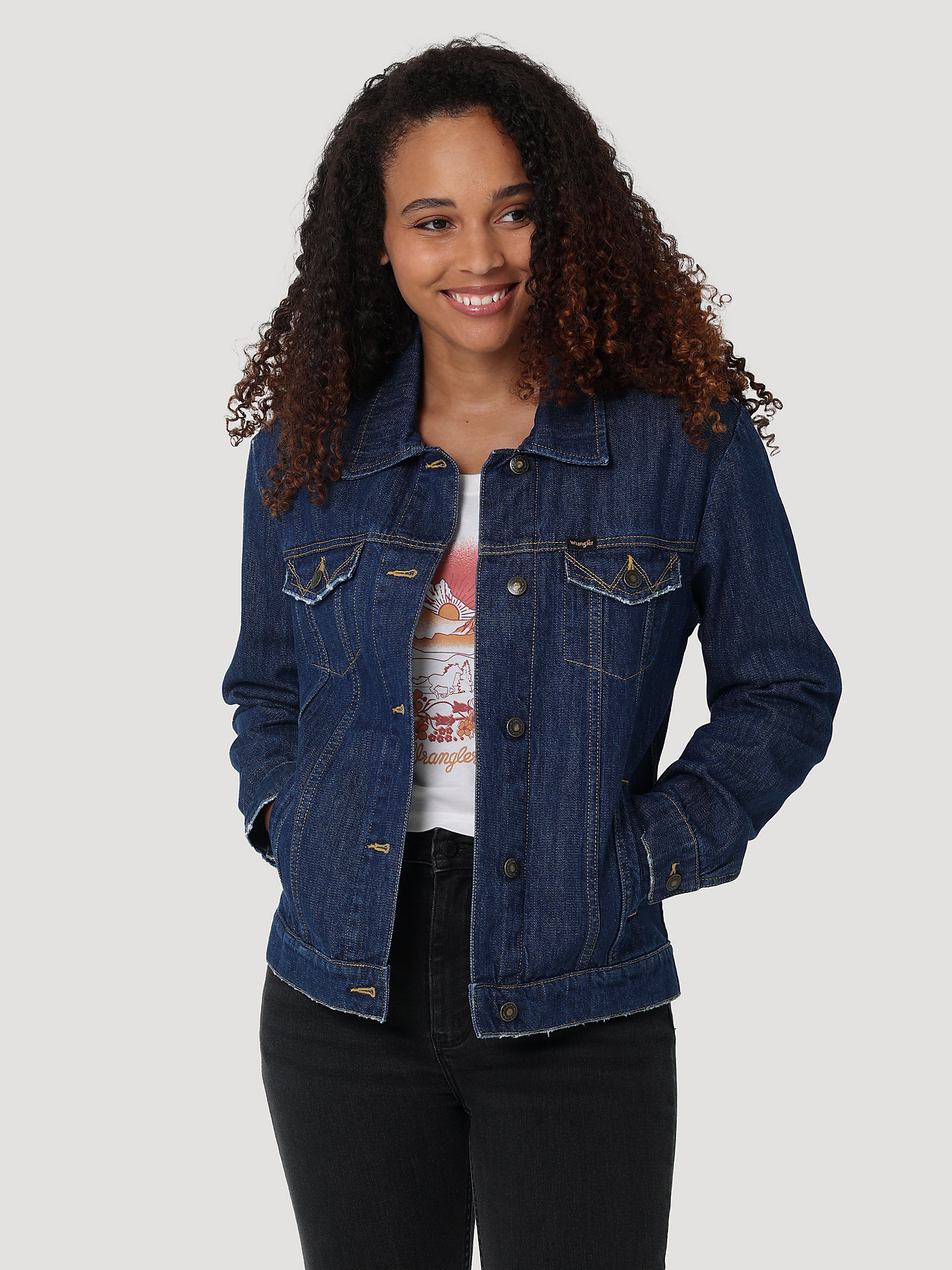 Top 78+ imagen women’s wrangler jacket