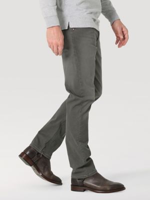 Men's Straight Skinny Slim Fit Suit Pants Casual Long Elastic