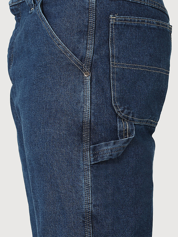 Wrangler® Fleece Lined Carpenter Jean in Dark Stone alternative view 4