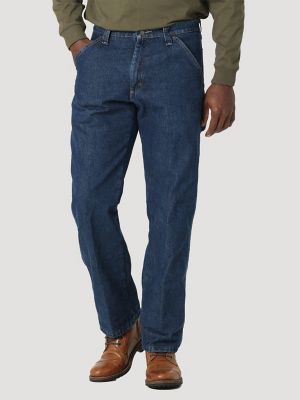 Arriba 69+ imagen wrangler men’s fleece lined carpenter jeans