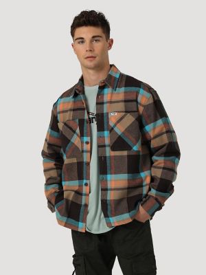 Men's Wrangler® Flannel Plaid Shirt