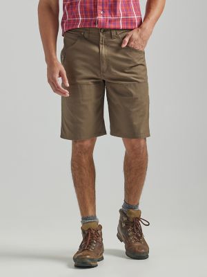 Wrangler hemmed best sale stretch shorts