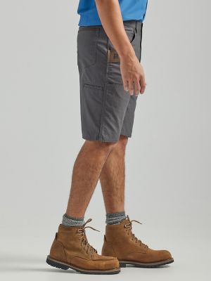 Mens grey hot sale work shorts