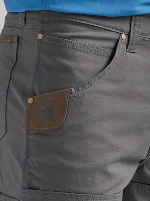 Wrangler® RIGGS Workwear® Utility Relaxed Short in Grey Pinstripe alternative view 7
