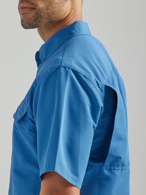 Wrangler® RIGGS Workwear® Lightweight Work Shirt in Dark Blue