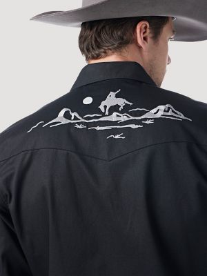 Wrangler x Yellowstone Desertscape Twill Snap Shirt