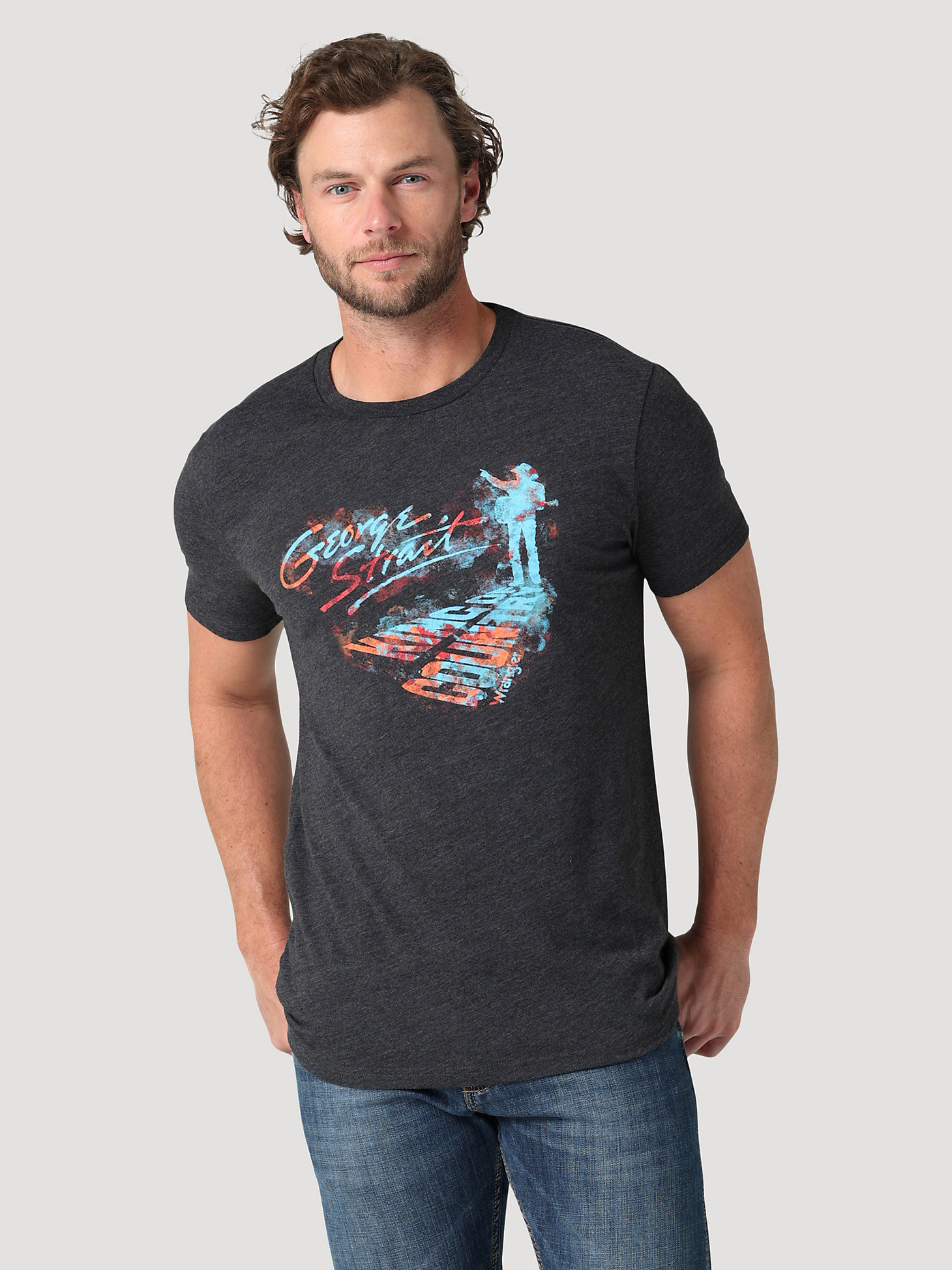 Wrangler® George Strait® Shadow Graphic T-Shirt