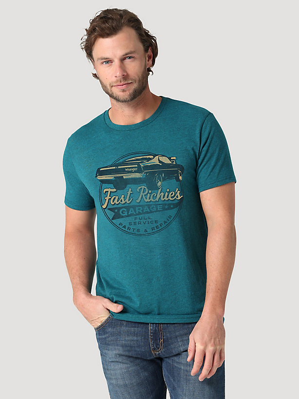 Wrangler Fast Richie's Garage T-Shirt