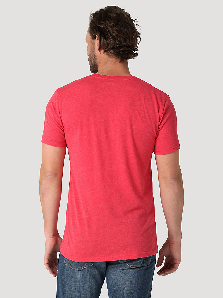 Men's Crafted with Pride T-Shirt in Red Heather alternative view