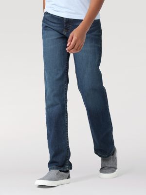 Women's Straight Leg Jean (Plus) in MS Wash