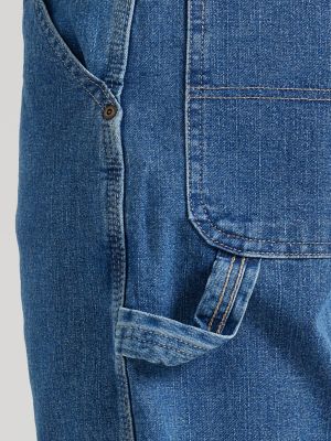 Mens Five Star Carpenter Jean:Mid Indigo:32:34 alternative view 5