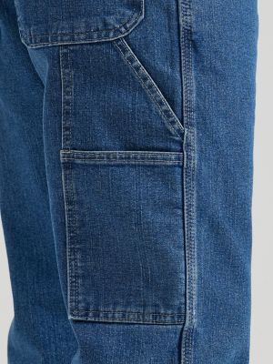 Mens Five Star Carpenter Jean:Mid Indigo:32:34 alternative view 6