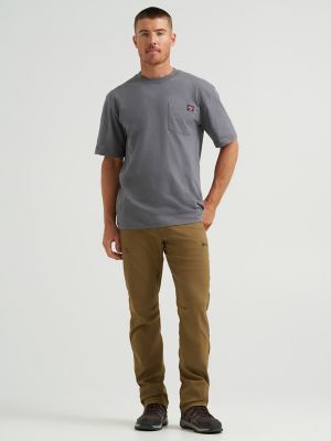 Men's Wrangler® Flex Waist Outdoor Cargo Pant in Kangaroo