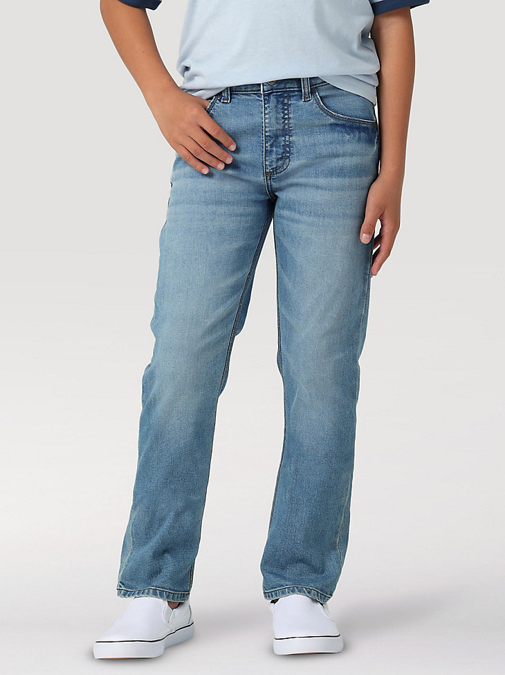 Boy's Indigood Slim Fit Jean (4-7) in Worn Blue main view