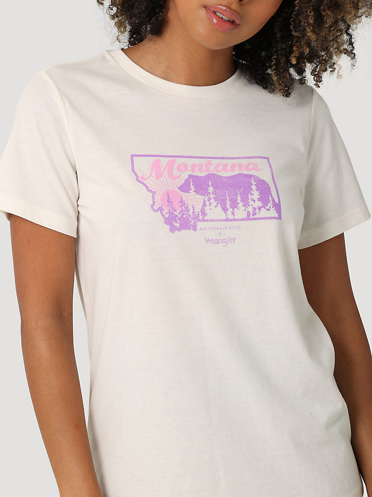 ATG By Wrangler™ Women's Graphic Tee in Marshmallow alternative view