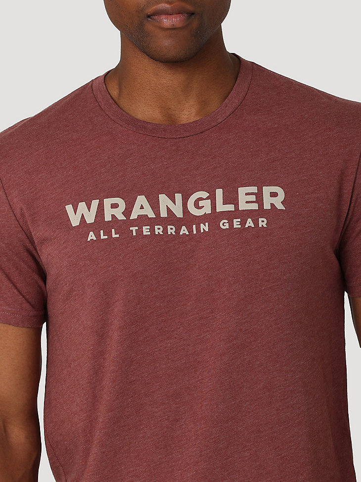 ATG By Wrangler™ Men's Back Graphic T-Shirt in Sable alternative view 2