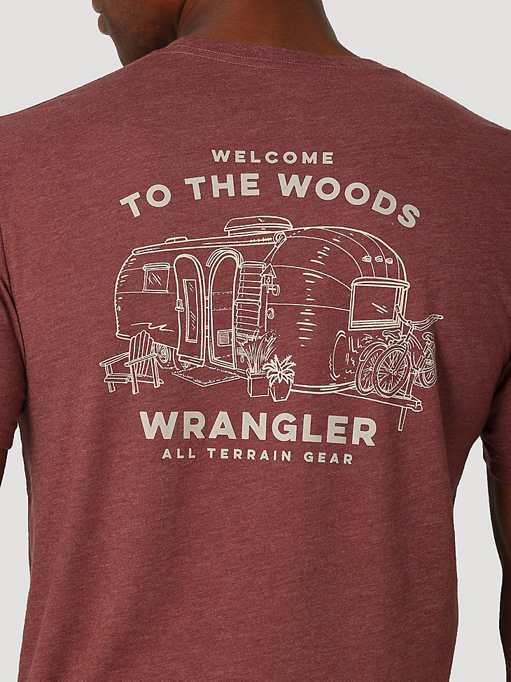 ATG By Wrangler™ Men's Back Graphic T-Shirt in Sable alternative view 3
