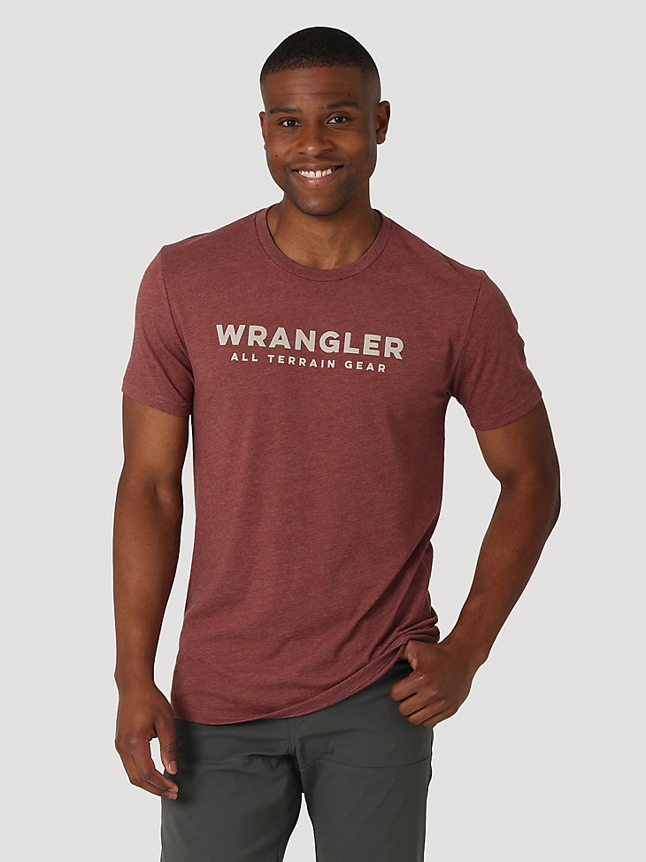 ATG By Wrangler™ Men's Back Graphic T-Shirt in Sable main view