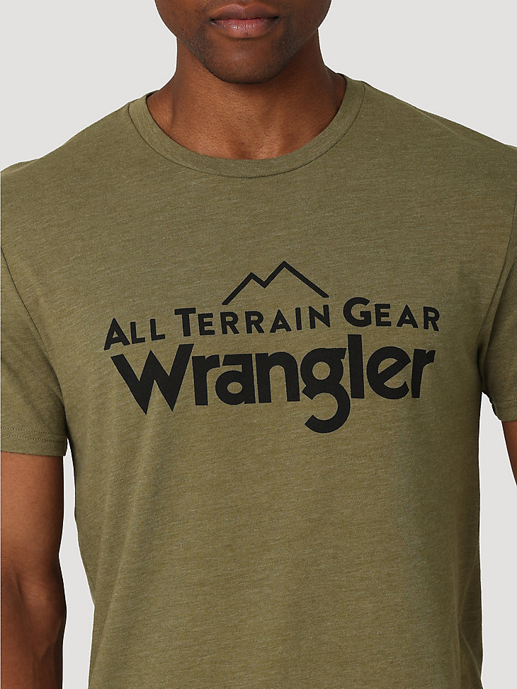 ATG By Wrangler™ Men's Logo T-Shirt in Capulet Olive alternative view