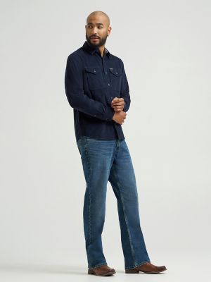 Mens Relaxed Bootcut Jean:Dunn:31:32 alternative view 4