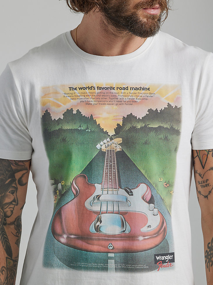 Wrangler x Fender Men's Road Machine T-Shirt