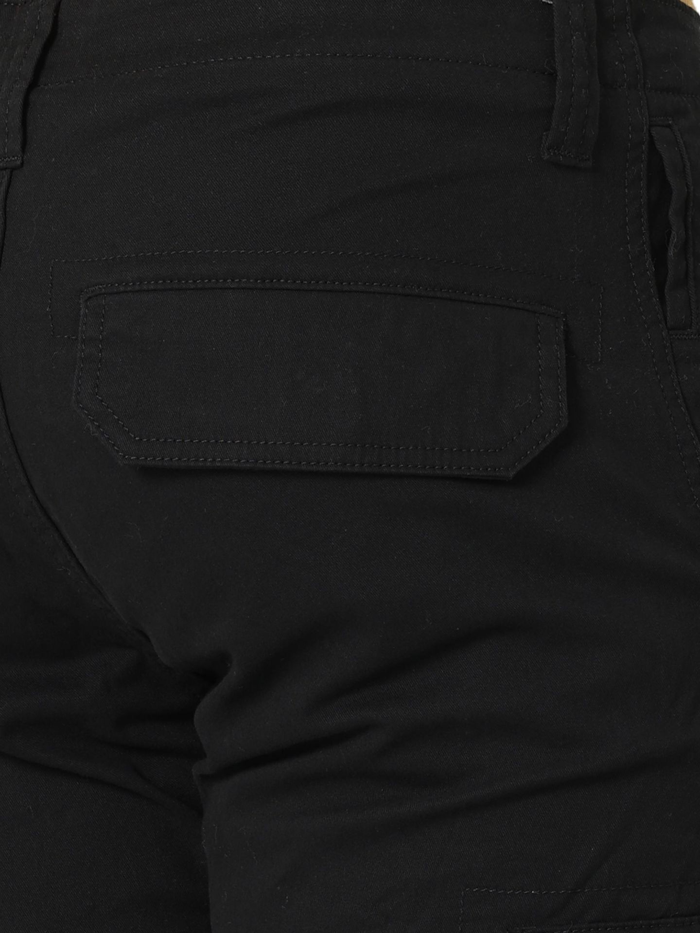 Мужские брюки Wrangler Flex Tapered Cargo, цвет: Чёрный — фото 6