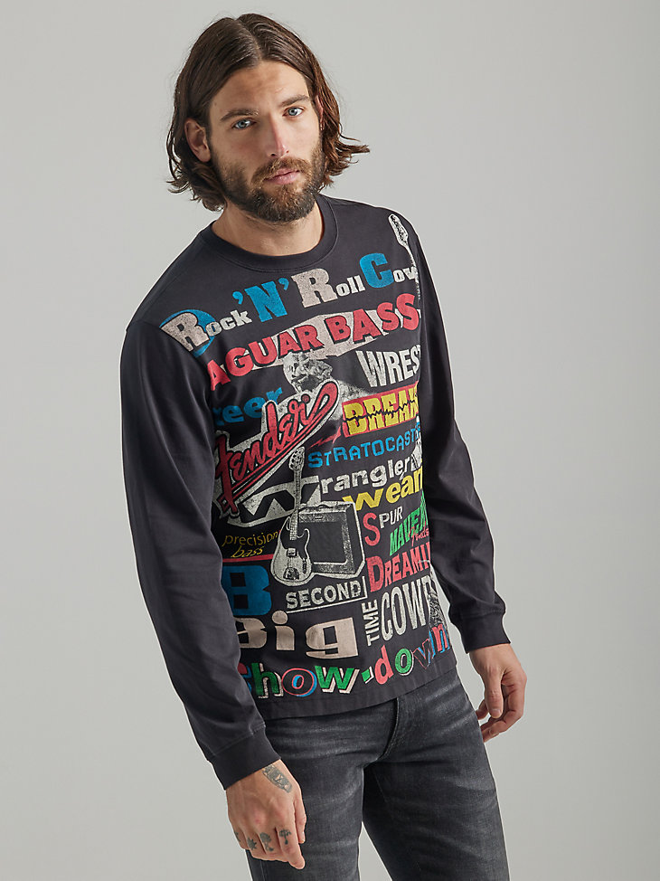 Wrangler x Fender Collage Sweatshirt