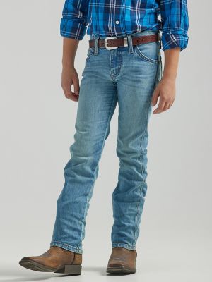 Boy's Wrangler Retro® Slim Straight Jean (4-20) in Buffalo Pass
