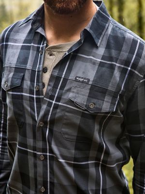 Men's Utility Plaid Outdoor Shirt