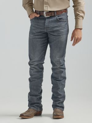 88Mwzbk Wrangler Men's Retro Straight Leg Jeans - Slim Fit - Black