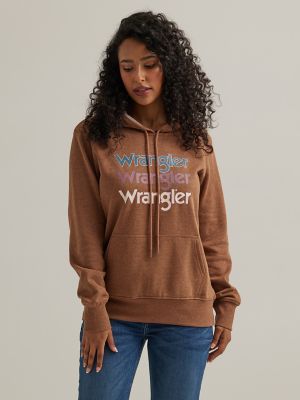 Women's Wrangler® Logo Trio Pullover Hoodie