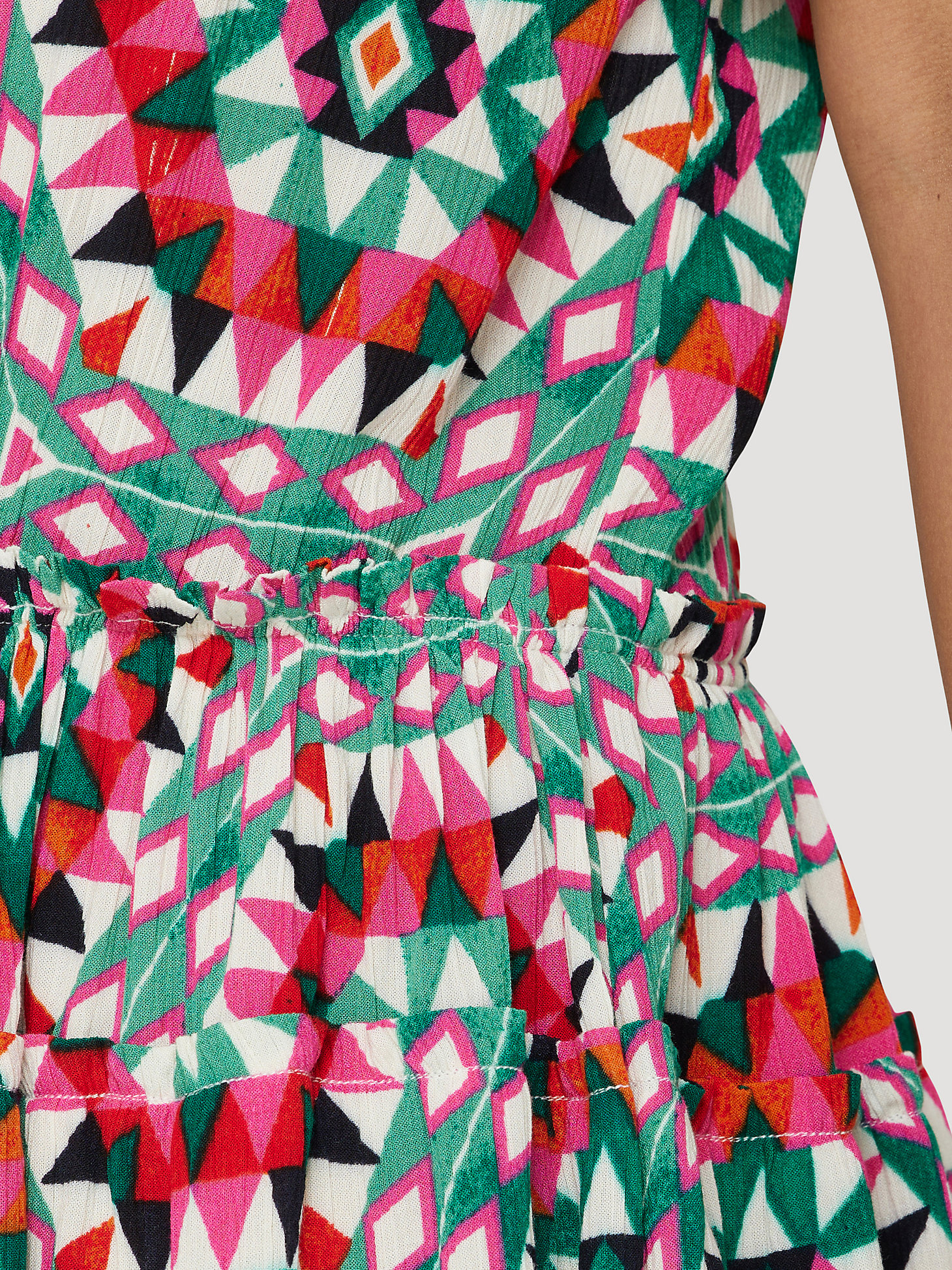 Women's Wrangler Kaleidoscope Cold Shoulder Dress in Multicolor alternative view 3