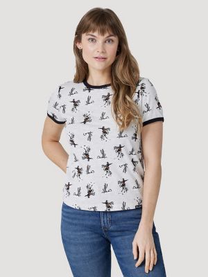 Tee shirt wrangler discount femme