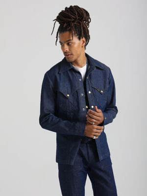 Wrangler X Leon Bridges Men's Denim Suit Jacket