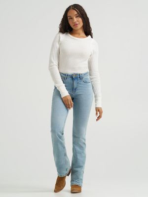Womens Bold Boot Jean:Light Wash:6:32 alternative view 8