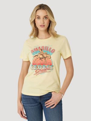 Women's Wrangler® George Strait® Short Sleeve Regular Graphic Tee