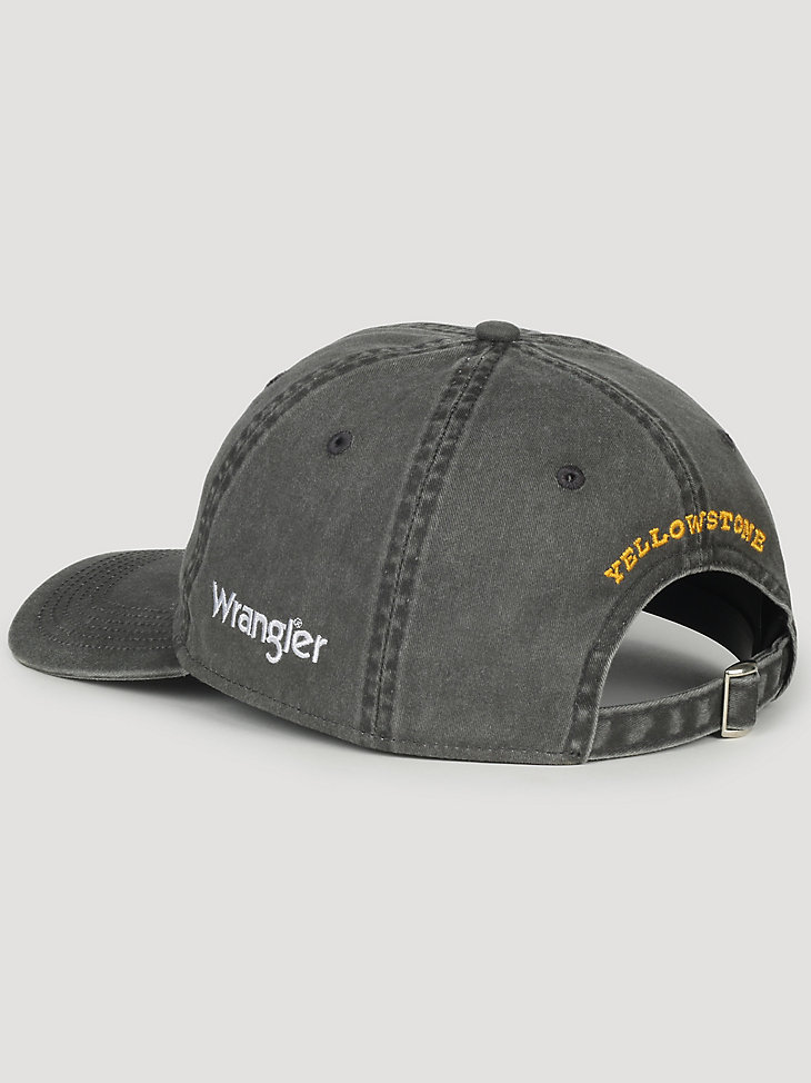 Wrangler x Yellowstone Men's Logo Cap in Black alternative view 4