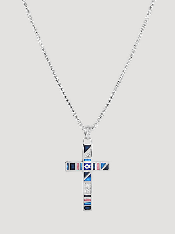 Wrangler x Montana Silversmiths Petite Cross Necklace