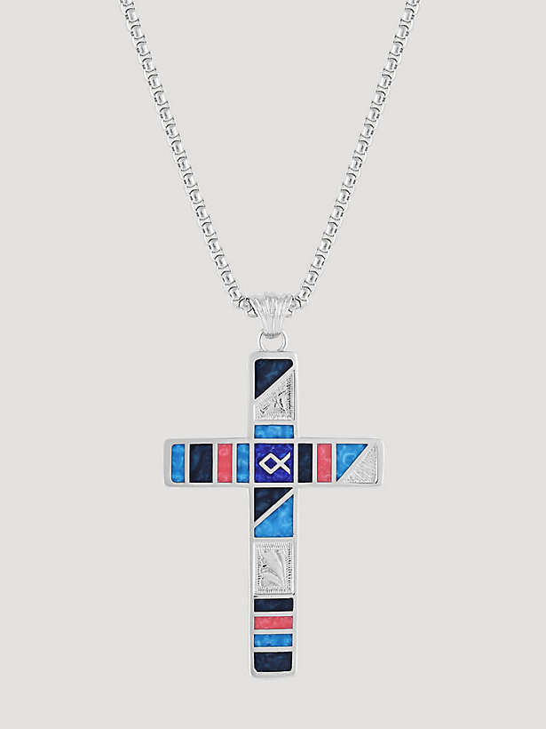 Wrangler x Montana Silversmiths Cross Necklace