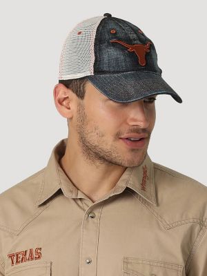 Wrangler Collegiate Denim Trucker Cap, Men's ACCESSORIES