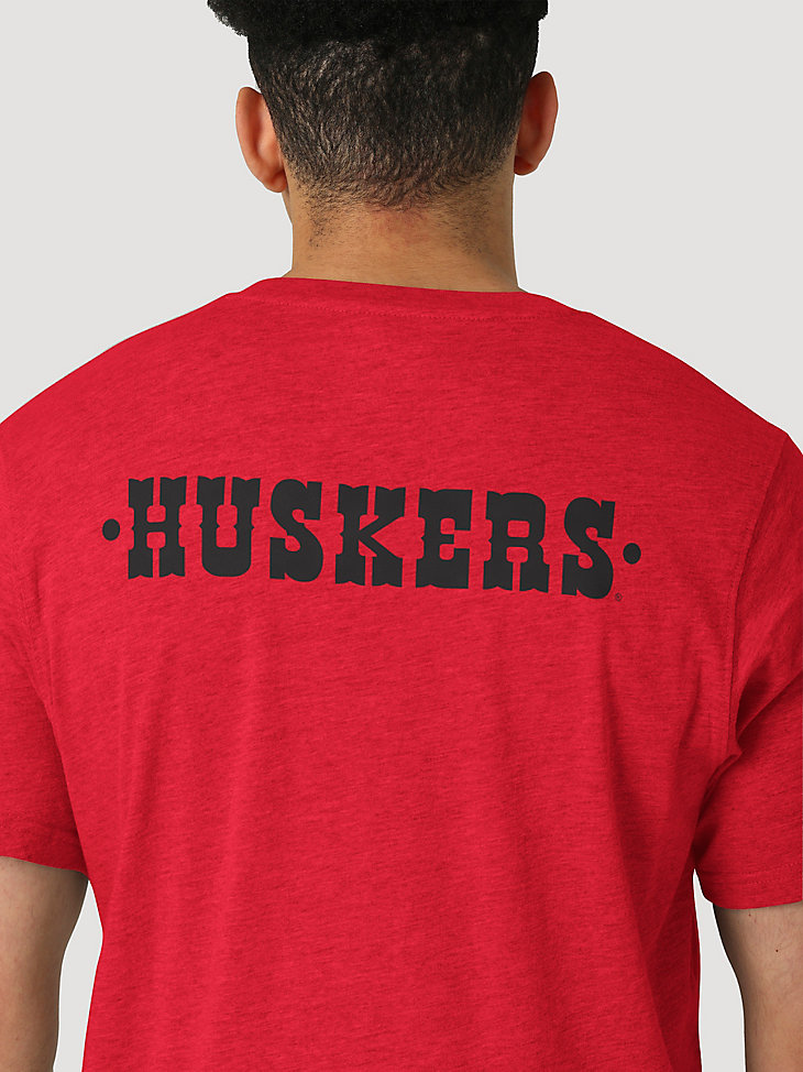 Wrangler Collegiate Western Logo T-Shirt in University of Nebraska alternative view 2