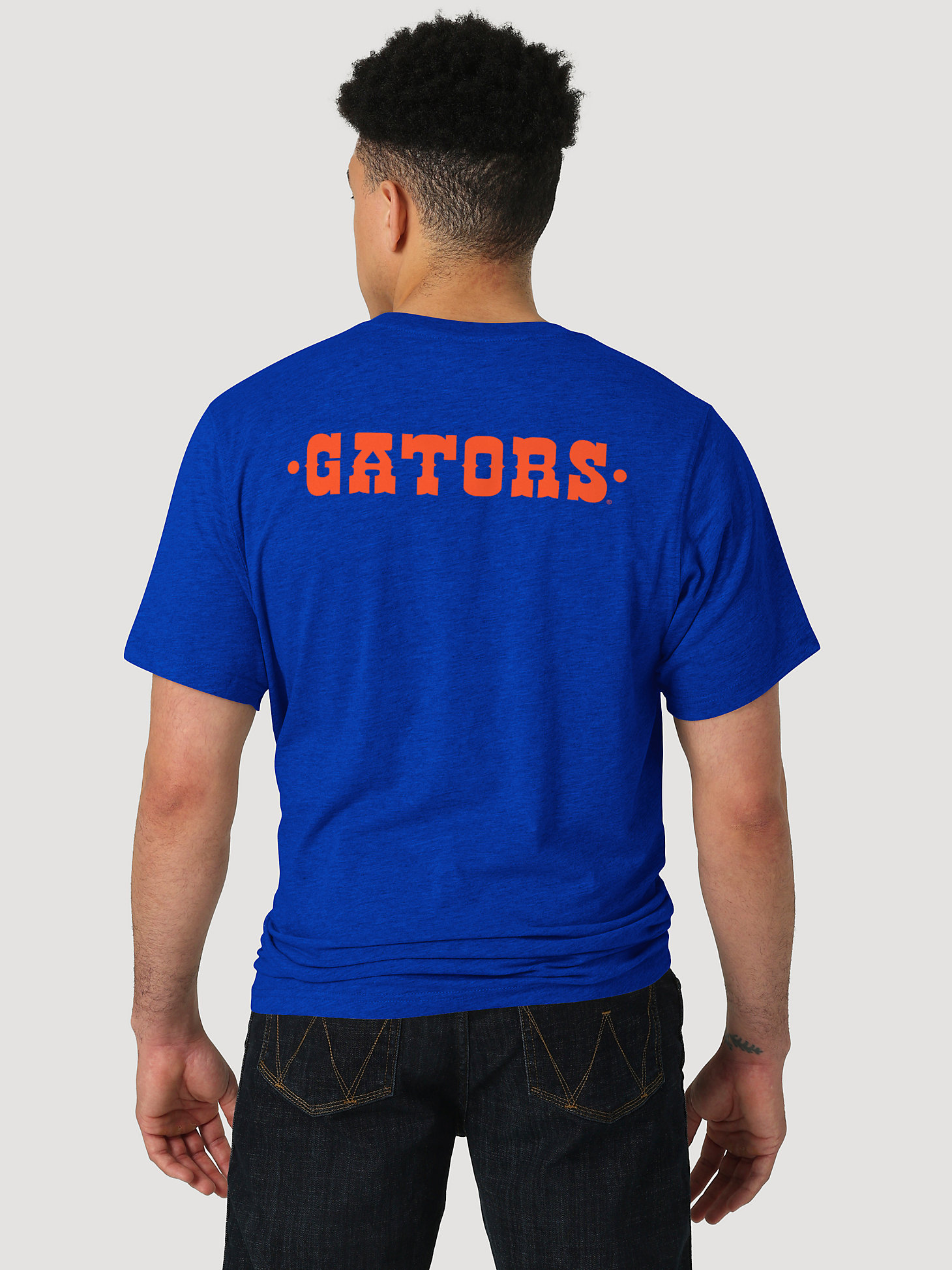 Wrangler Collegiate Western Logo T-Shirt in University of Florida alternative view 1