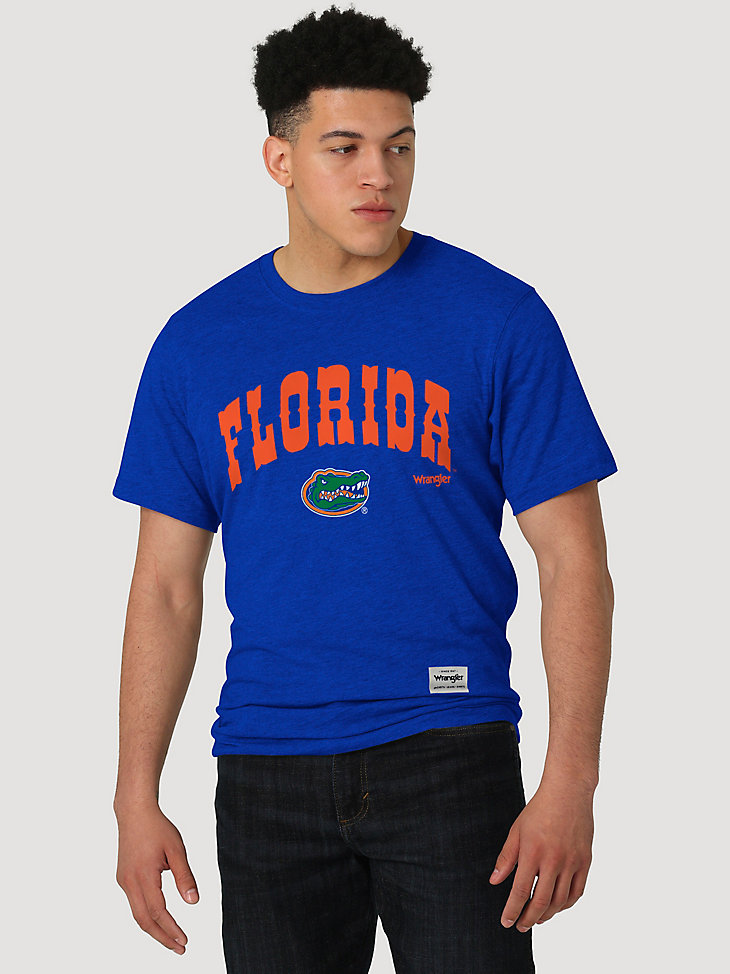 Wrangler Collegiate Western Logo T-Shirt in University of Florida main view
