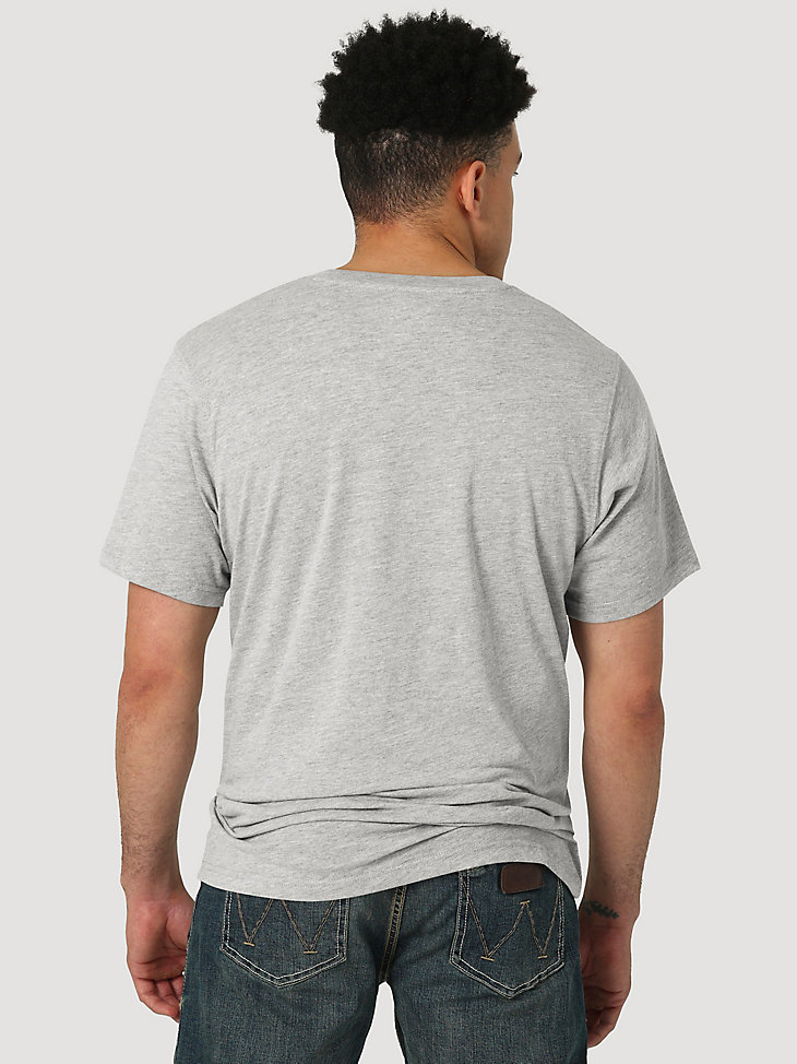 Wrangler Collegiate Sunset Printed Short Sleeve T-Shirt in University of Nebraska alternative view 2